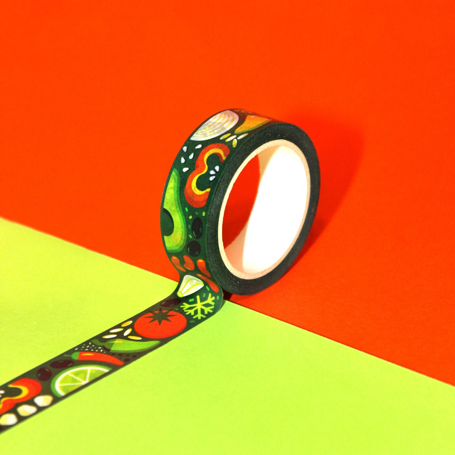 Latin Produce Washi Tape • Food Stationery, Foodie Lover