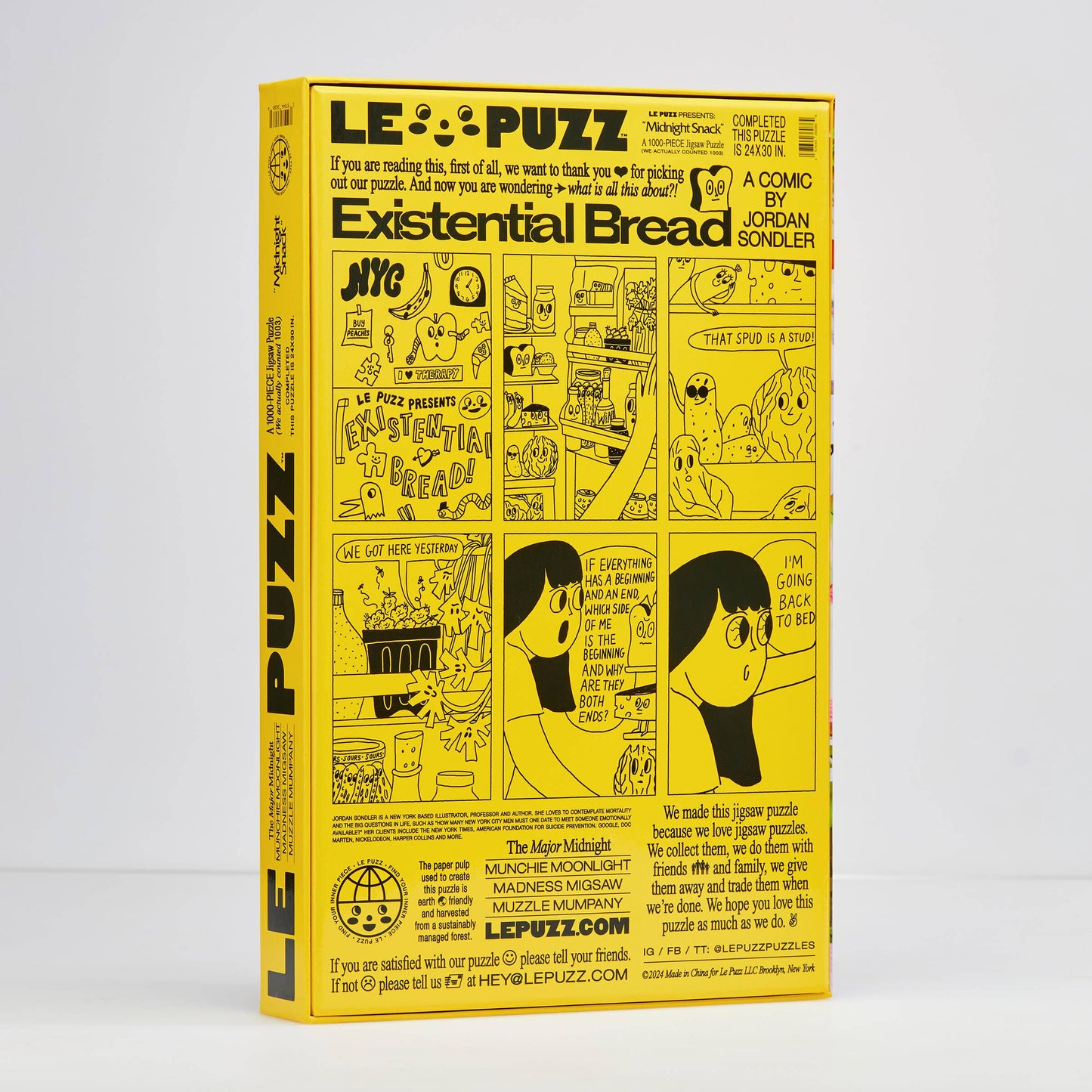 Le Puzz • Midnight Snack, 1000 Piece Puzzle