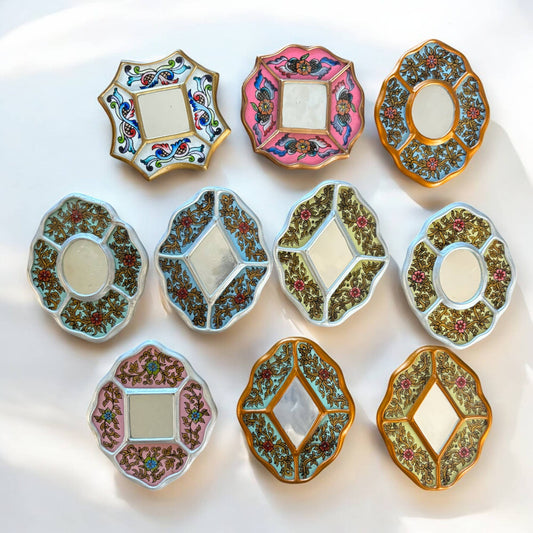 Handmade Peruvian 3” Wall Mirrors