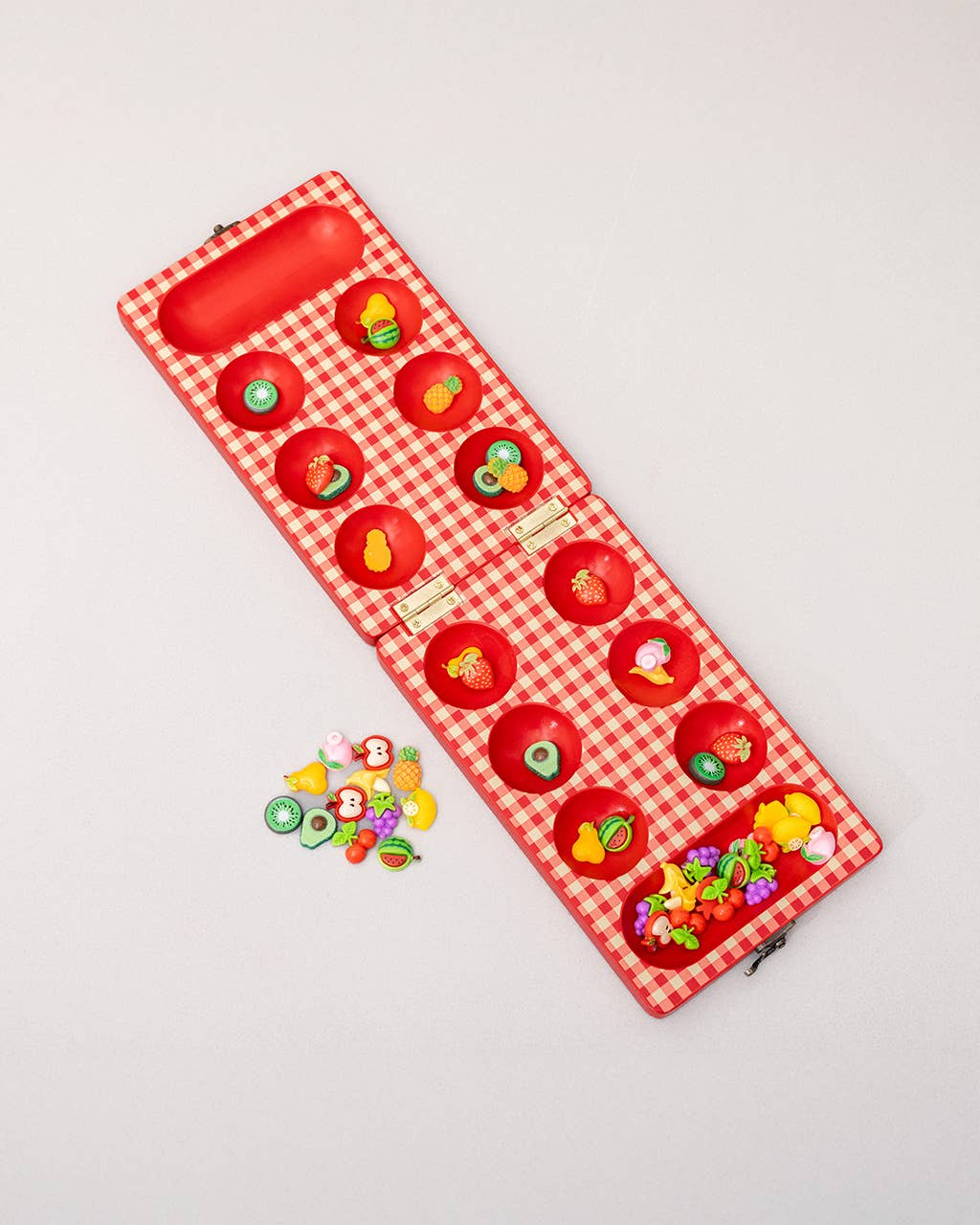 Fruit Gingham Mancala Set