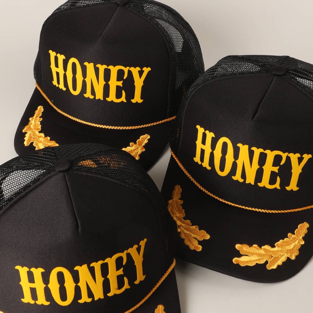 “Honey” • Foam Trucker Hat