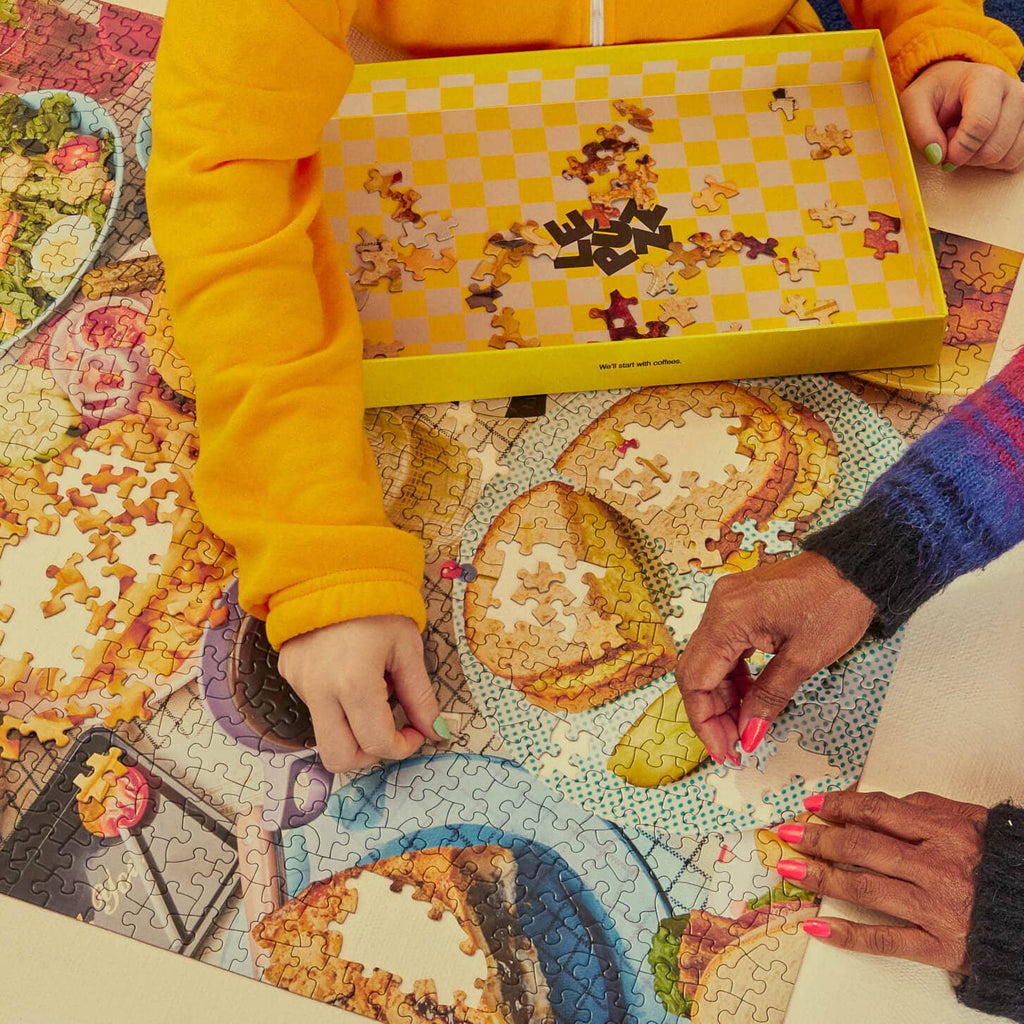 Le Puzz • The Diner, 1000 Piece Puzzle