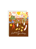 Karen Schipper • Rooting For You Greeting Card