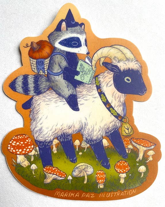 Marika Paz • Little Familiars Vinyl Sticker