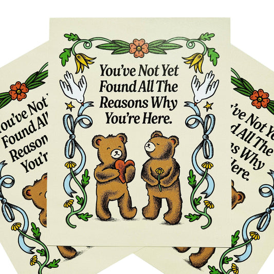 Ren-O-Graphics • REASONS WHY TEDDY PRINT