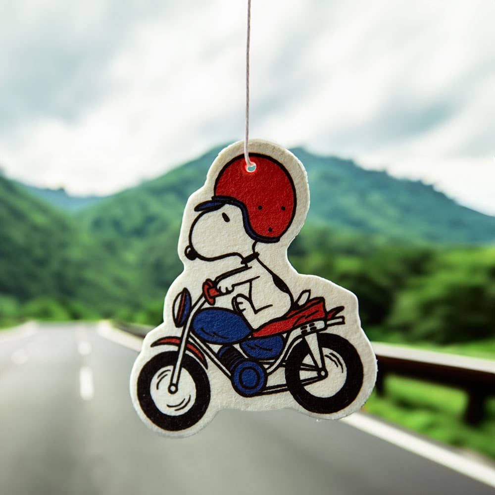 3P4 x Peanuts® • Snoopy Motorcycle Air Freshener