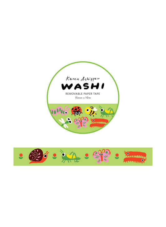Karen Schipper • Cute Bugs Washi Tape