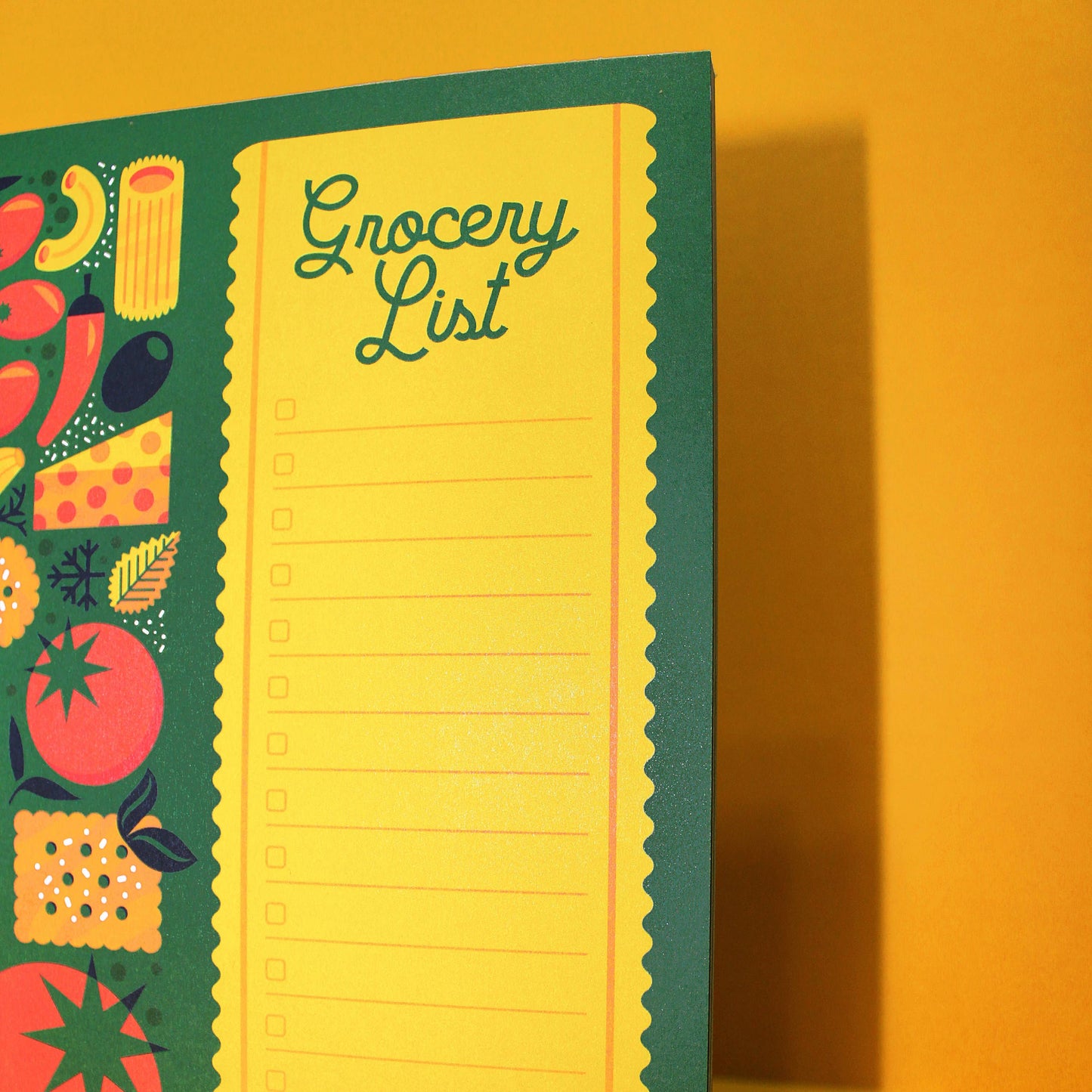 Italian Pasta • Grocery List Notepad (5x7)