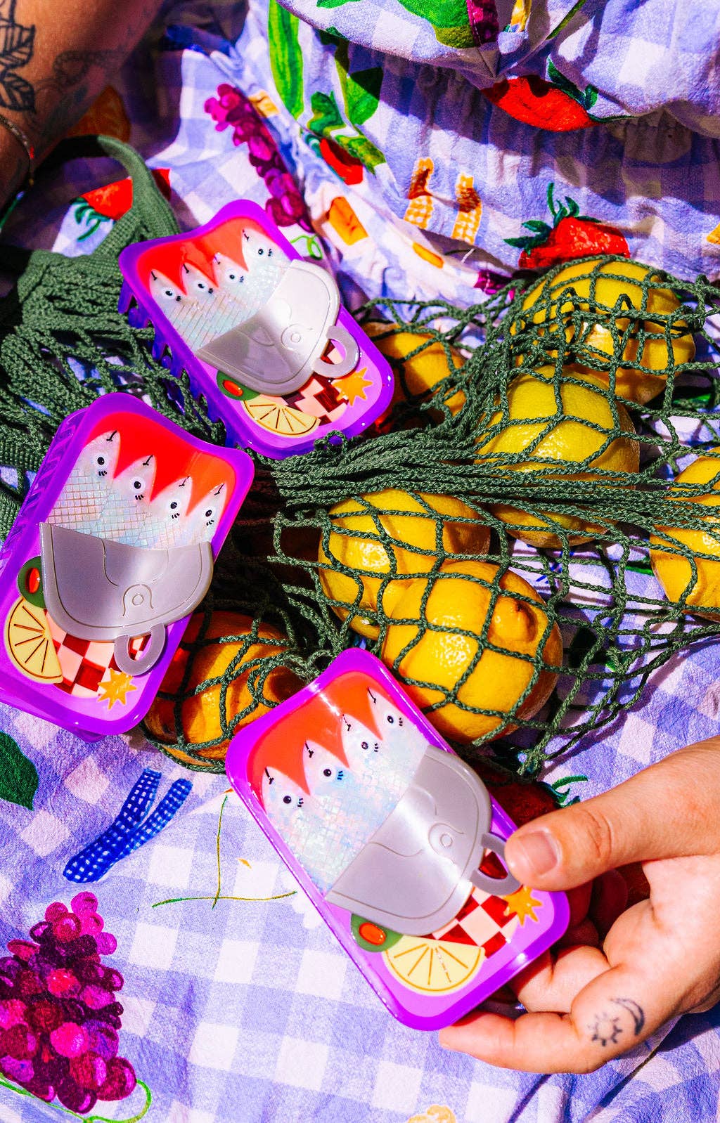 The Peach Fuzz • Sardine Hair Claw