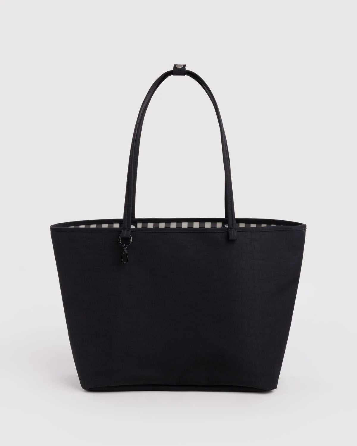 BAGGU • “Black Mix” Large Nylon Reversible Tote