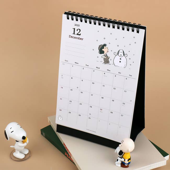 Peanuts 2026 Classic Square Desk Calendar