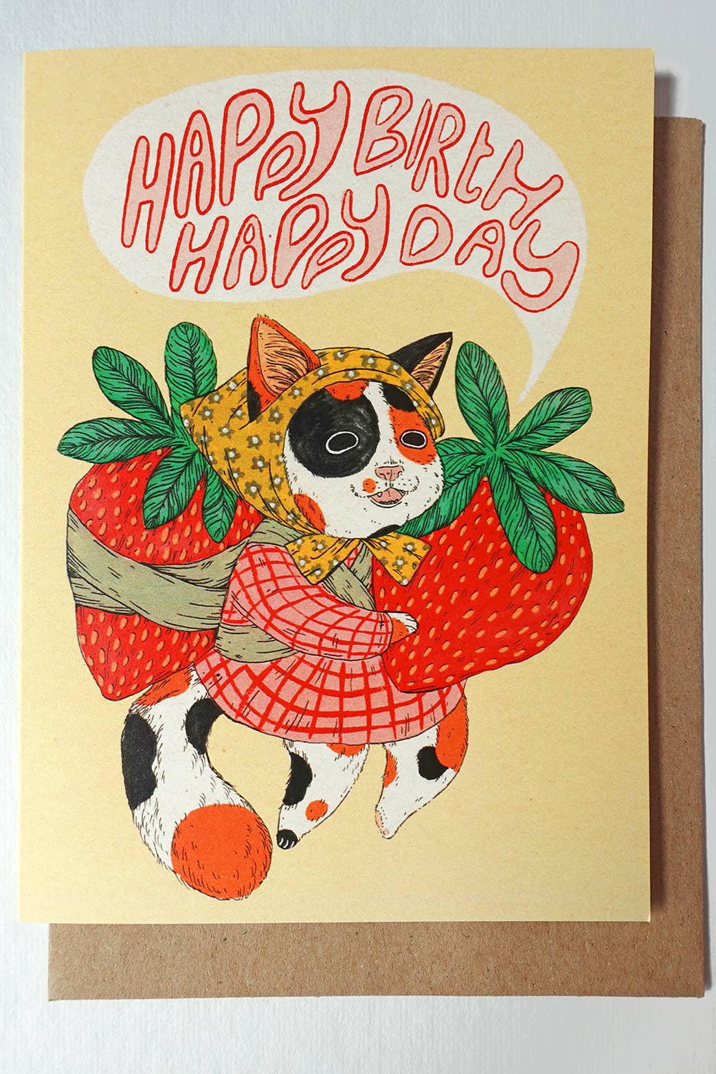 Marika Paz • Happy Happy Birthday Greeting Card