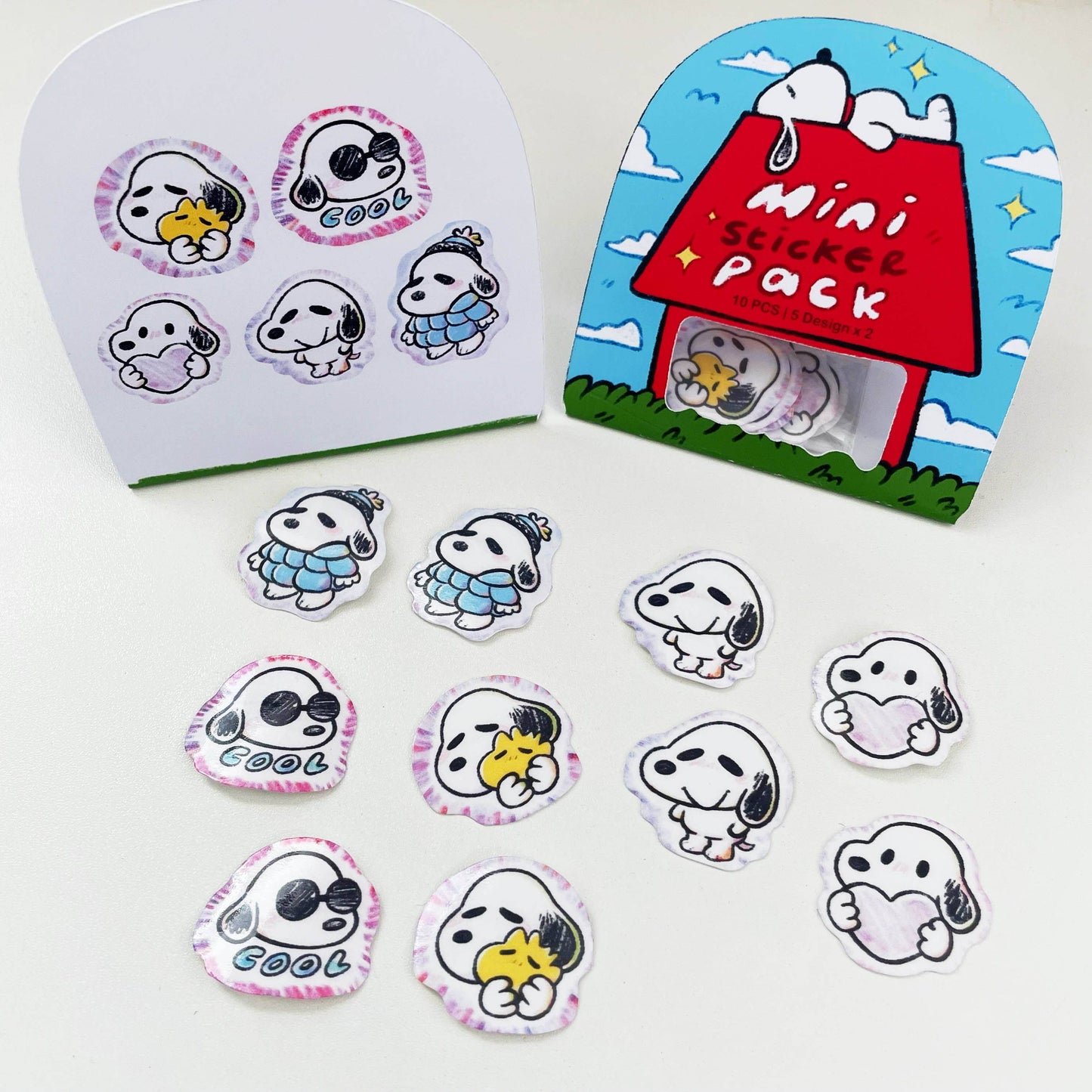 Ghostiekid • Snoopy Peanuts Dog Sticker Pack