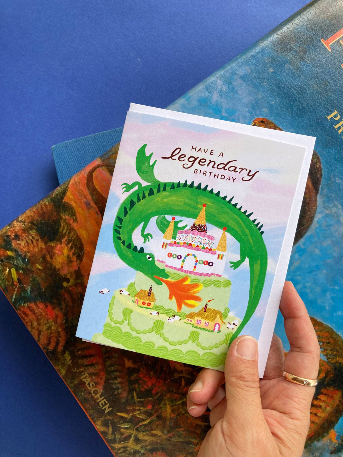 Karen Schipper • Legendary Dragon Birthday Card
