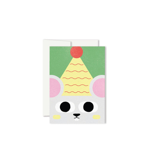 Mouse, Miniature Greeting Card