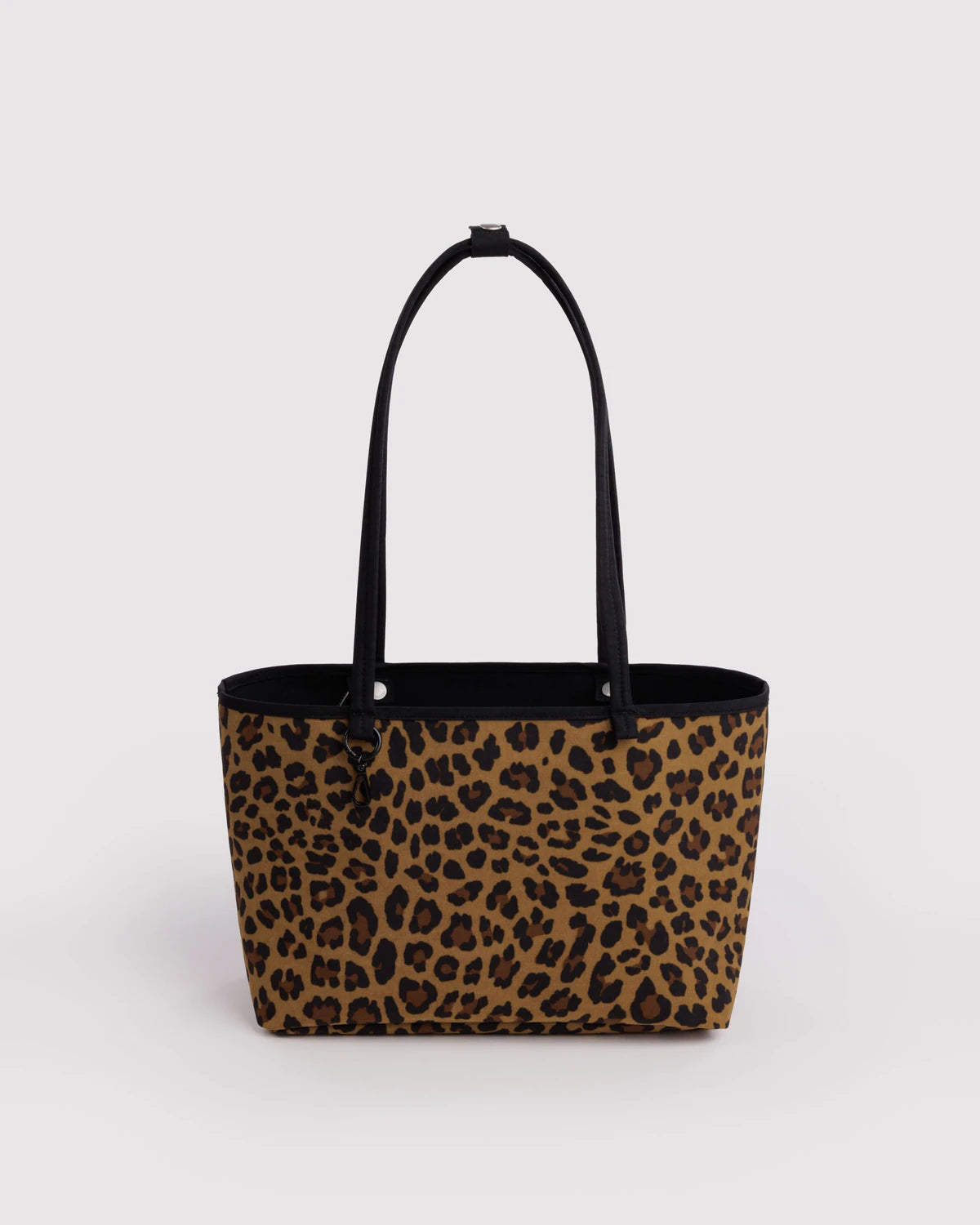 BAGGU • “Leopard Mix” Medium Nylon Reversible Tote