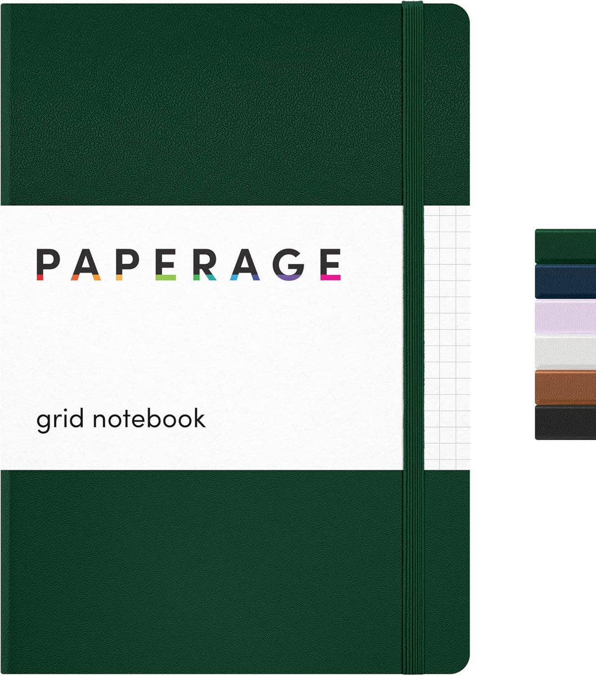 Grid Casebound Journal Notebook, 160 pages