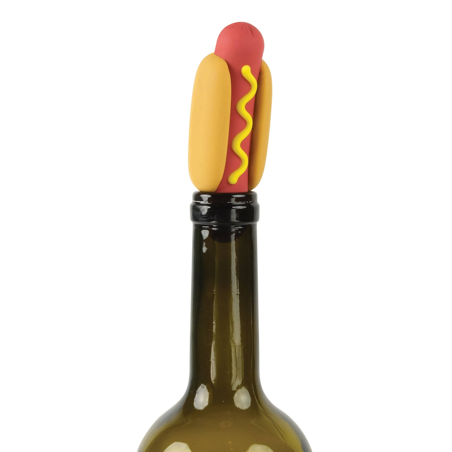 Fred & Friends • Hot Dog Bottle Stopper, Wine Wiener