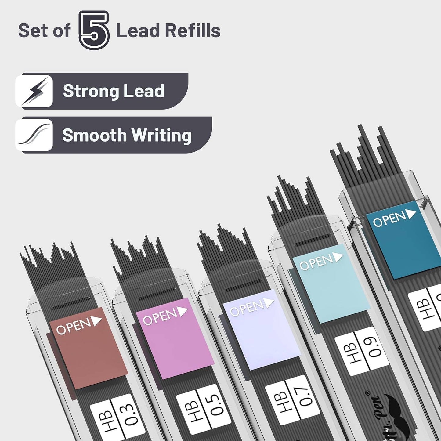 Mr. Pen Pastel Mechanical Pencil Set