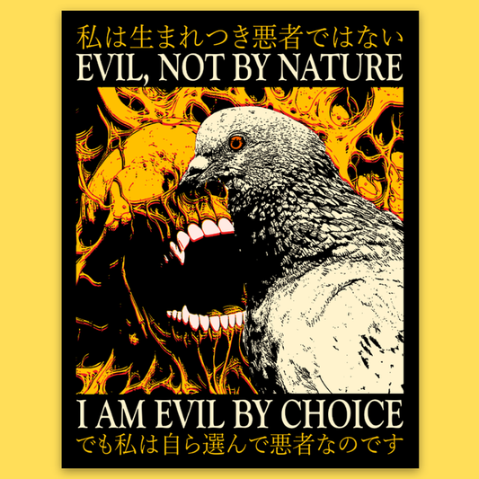 'Evil By Choice' Sticker
