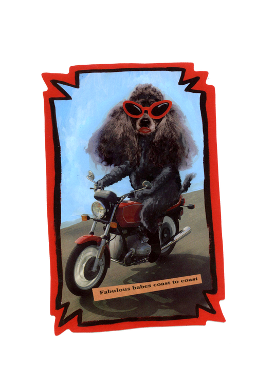 Gentle Thrills • Babe Alert Sticker
