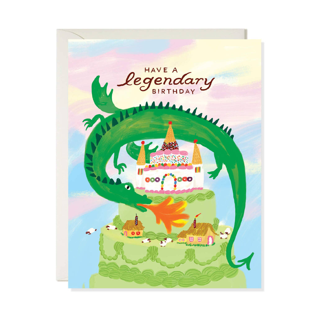 Karen Schipper • Legendary Dragon Birthday Card