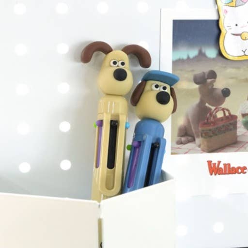 Wallace & Gromit Figure 6-Color Ballpoint Pen (0.7mm)