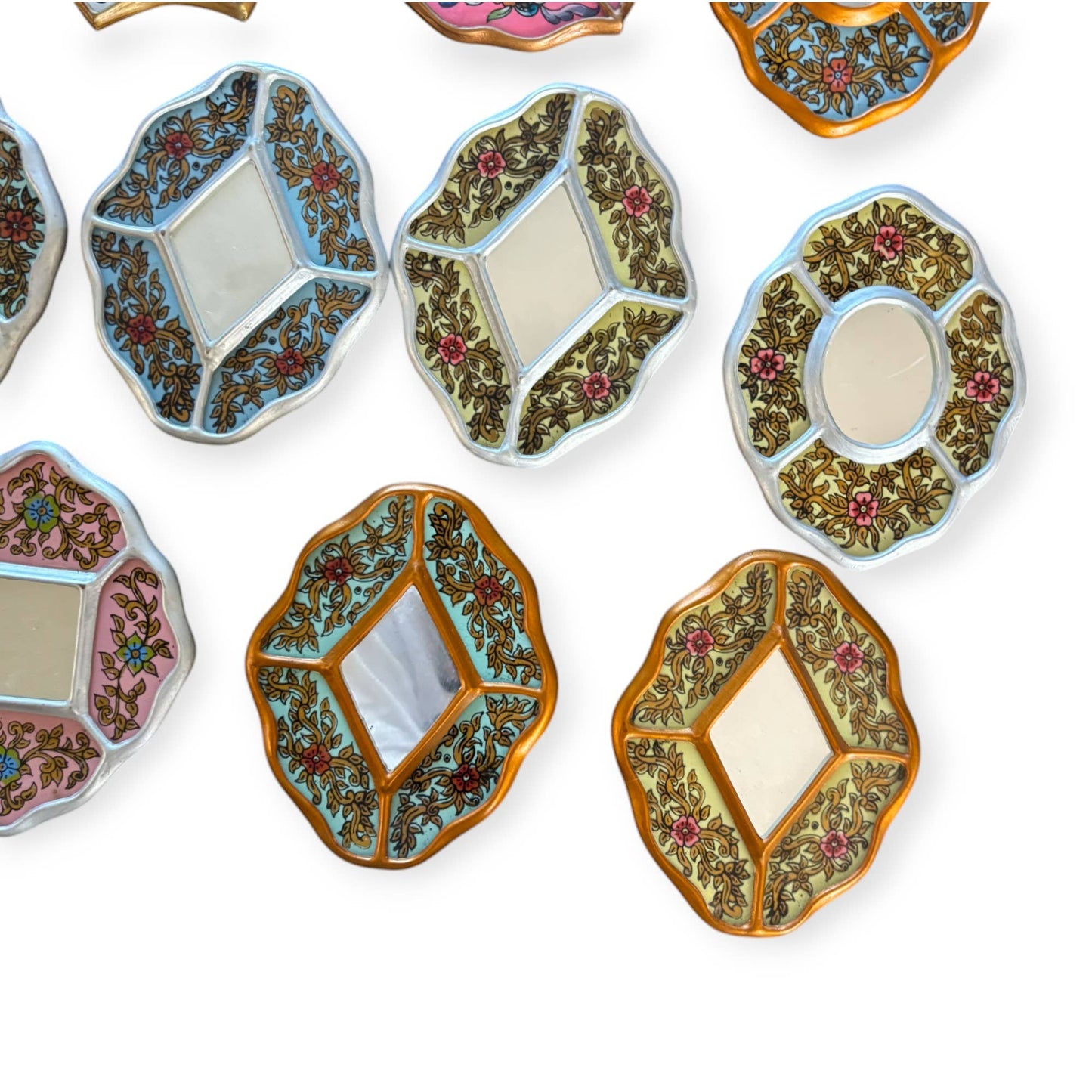 Handmade Peruvian 3” Wall Mirrors