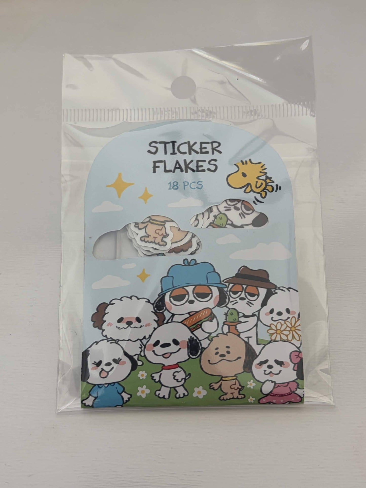 Ghostiekid • Snoopy Sticker Flakes Vinyl Sticker Pack