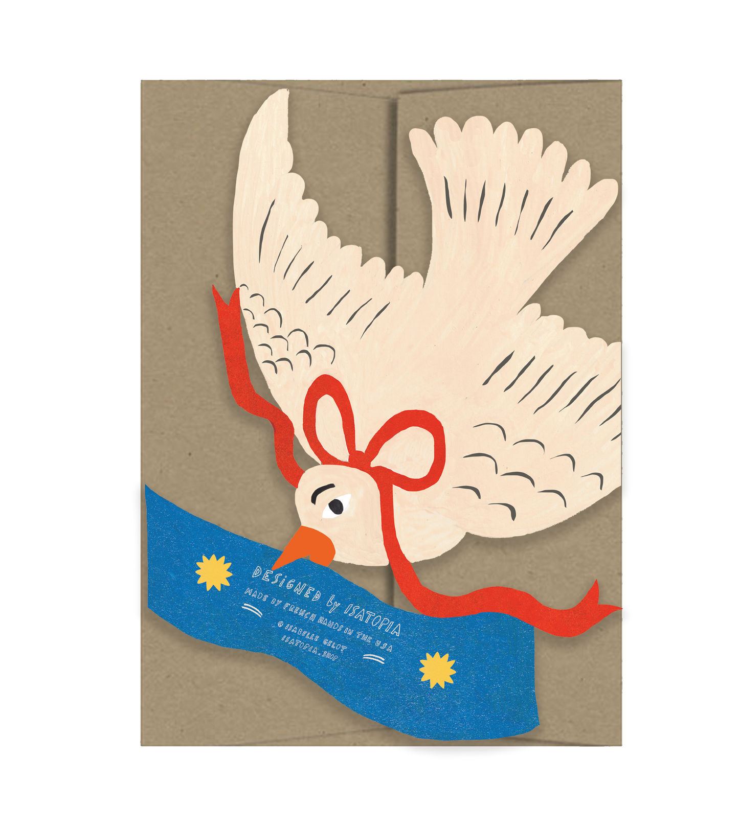 Happy Birthday Bird, Die-Cut Blank Greeting Card