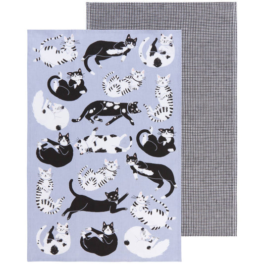 Danica • Meow & Furever Dishtowels Set of 2