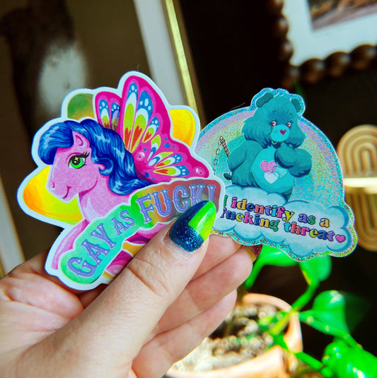 Chaos Magic Studio • Retro Pride Stickers