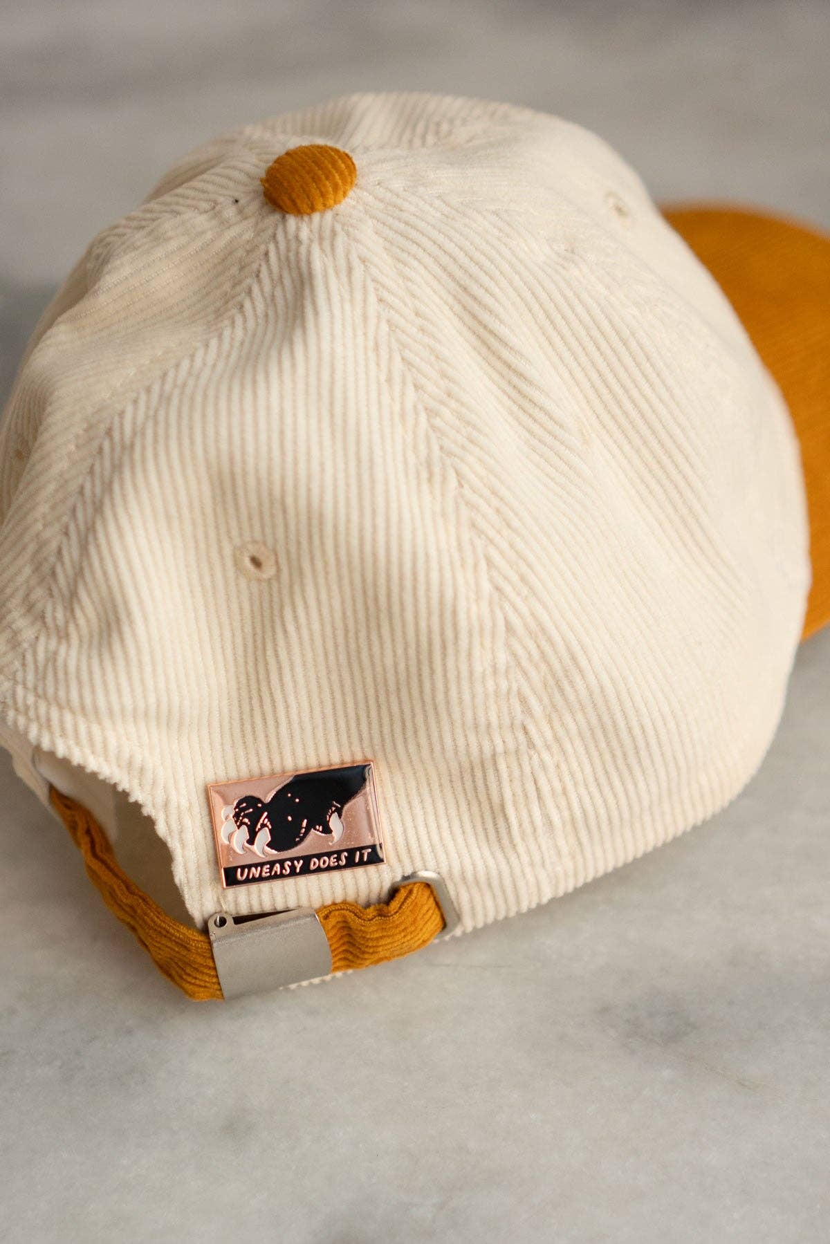 Stay Home Club • Uneasy Does It Pin, Black Cat Claws Lapel Pin