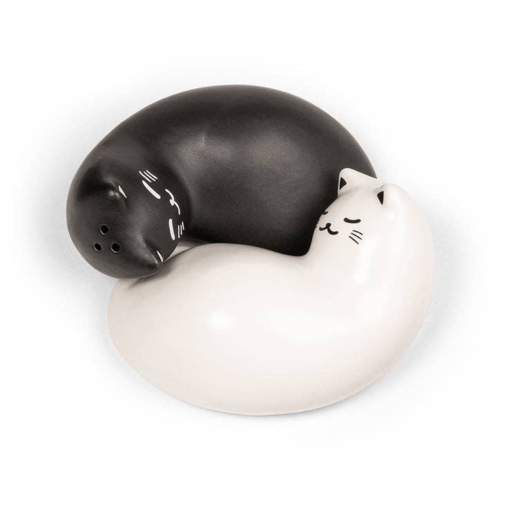 Purrfect Kitty Cat Salt & Pepper Shakers