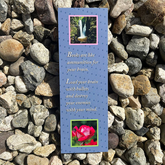 Books are Like Ammo for Your Mind Bookmark