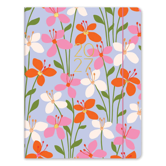 2027 Secret Garden English-Spanish Bilingual Just Right Monthly Planner