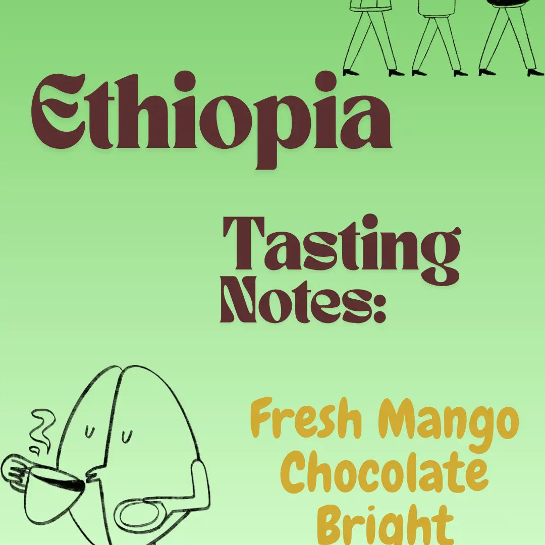 Cheeky Roasters • Ethiopia Blend 12 oz. Whole Coffee Beans