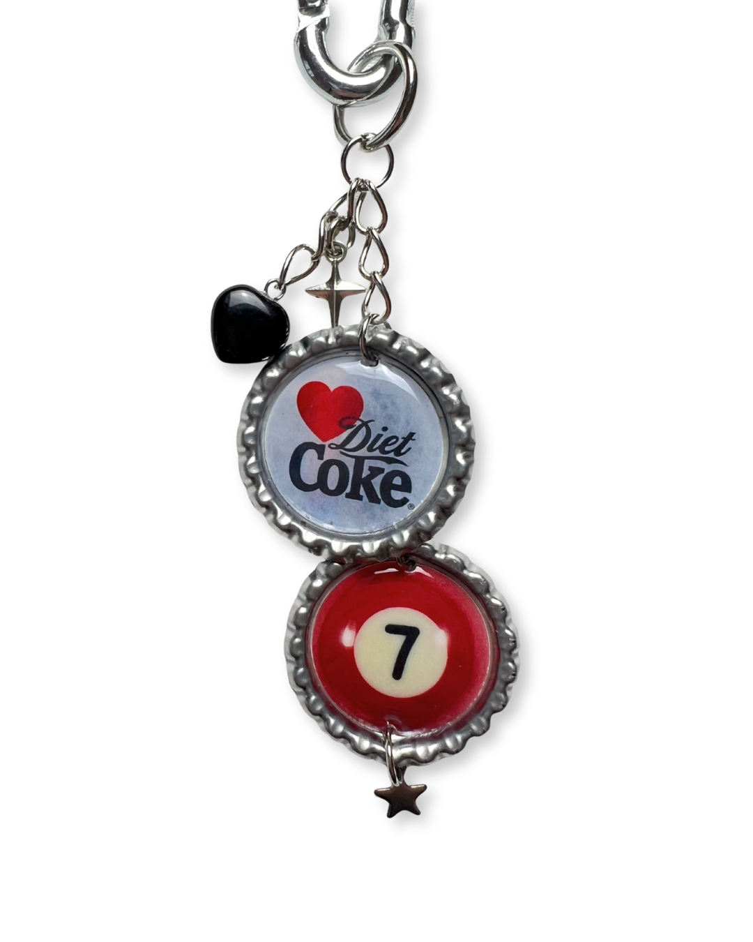 Painted Lady • Diet Coke Bag Charm