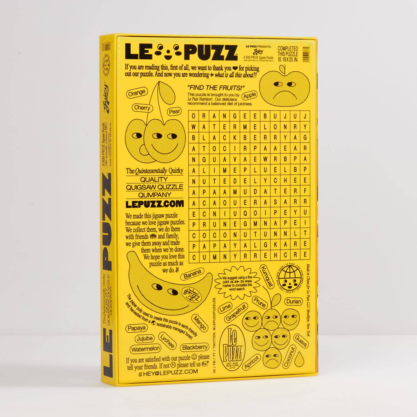 Le Puzz • Juicy, 500 Piece Puzzle