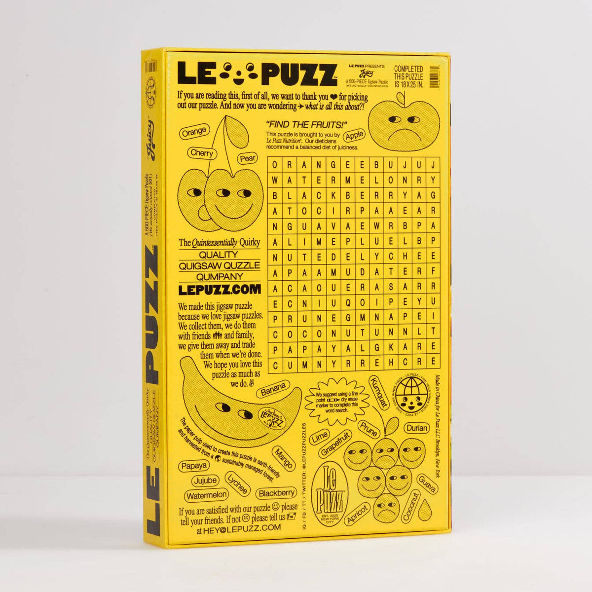 Le Puzz • Juicy, 500 Piece Puzzle