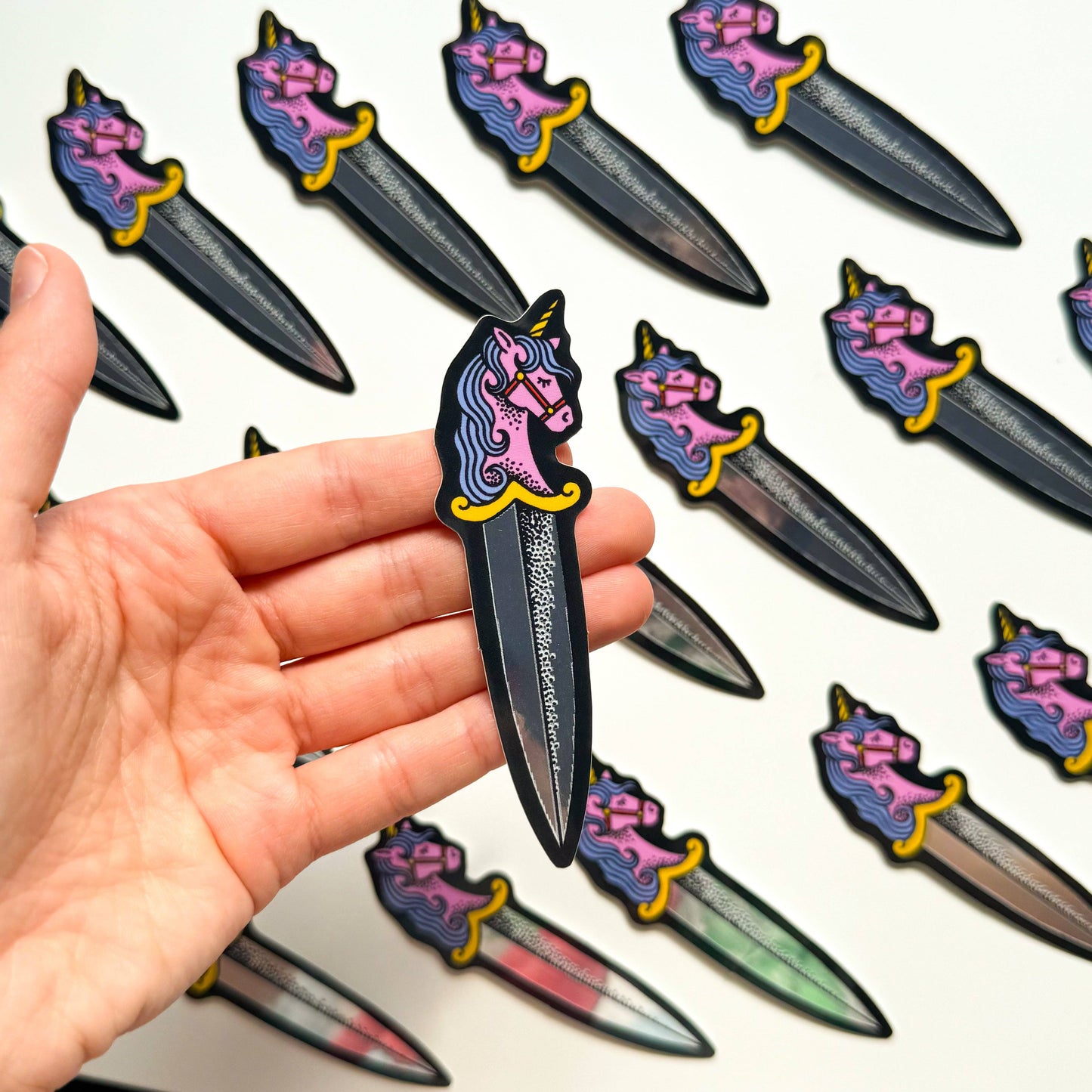 Ren-O-Graphics • UNICORN DAGGER STICKER
