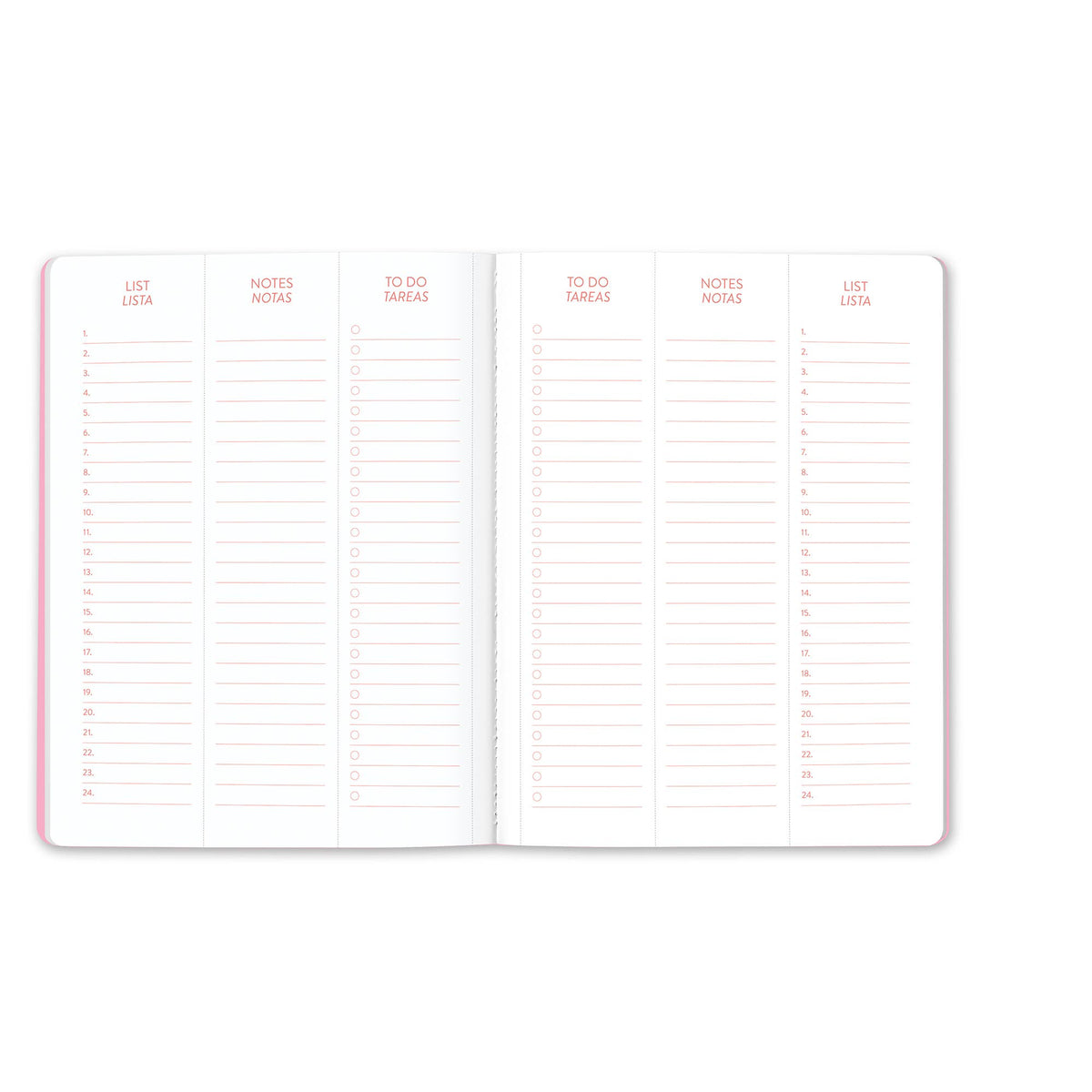 2027 Secret Garden English-Spanish Bilingual Just Right Monthly Planner
