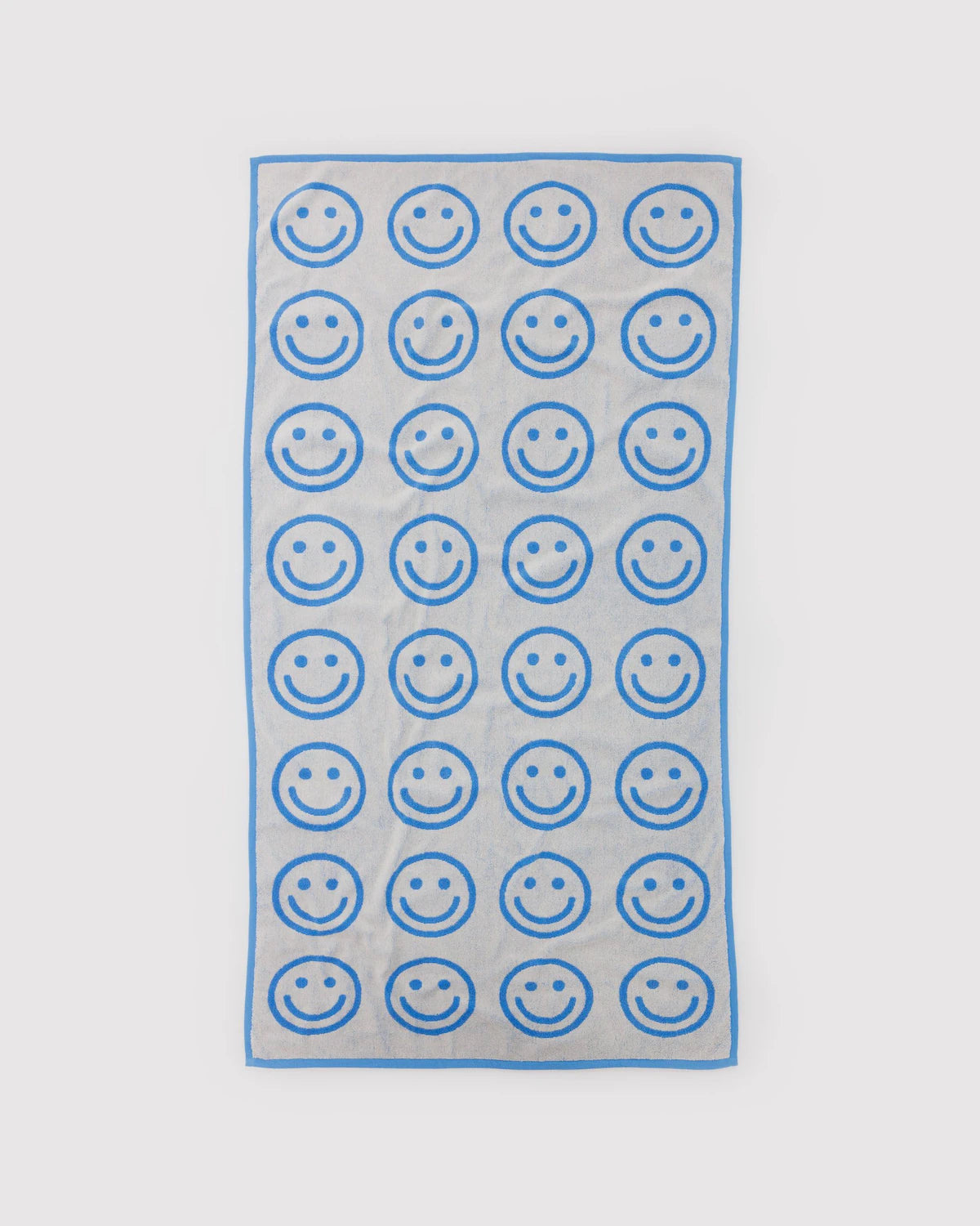 BAGGU • Sky Blue Happy Bath Towel