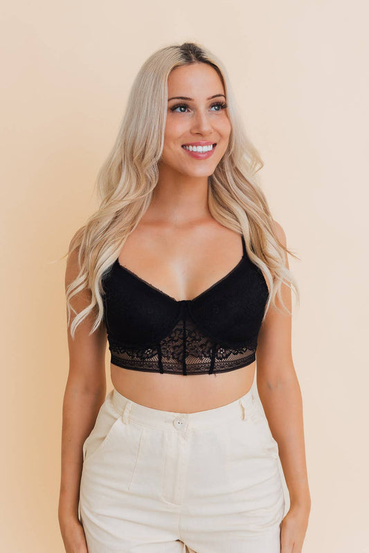 Black Lace Bralette