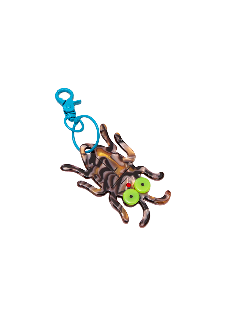 Gentle Thrills • Cockroach Keychain