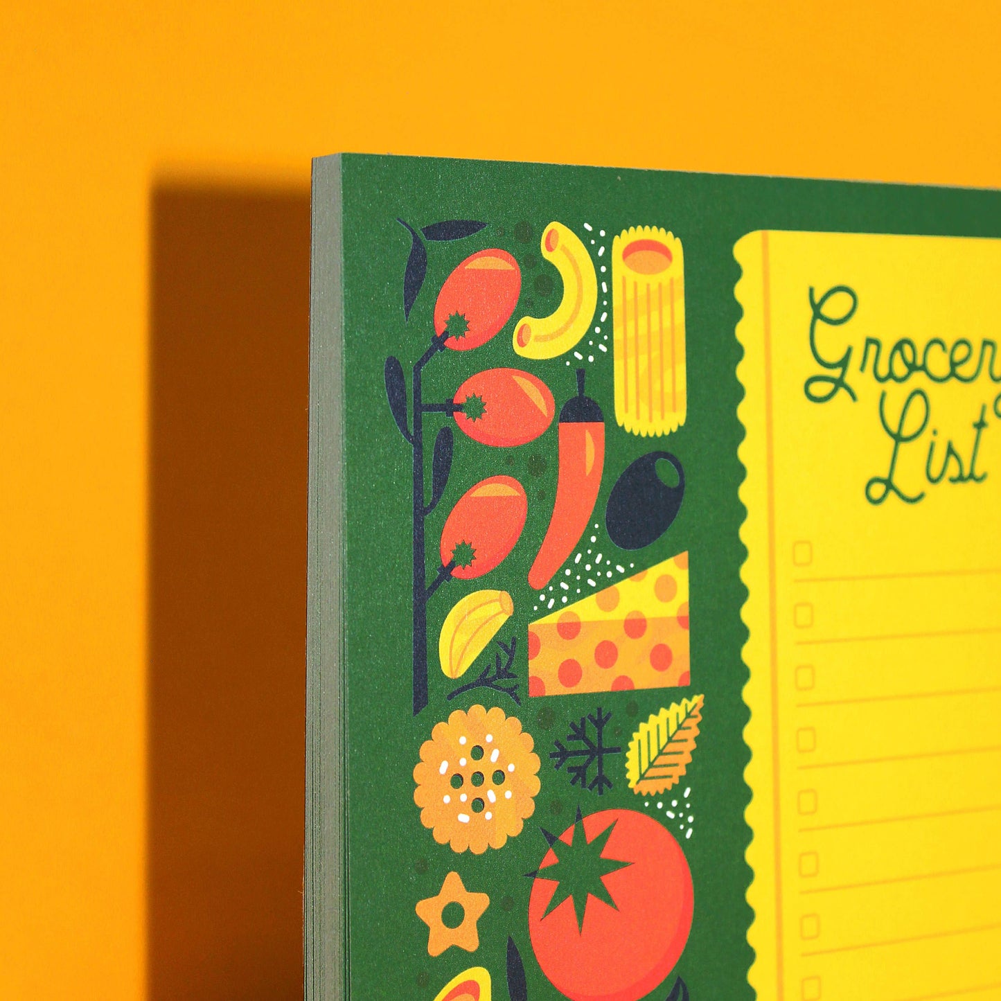 Italian Pasta • Grocery List Notepad (5x7)
