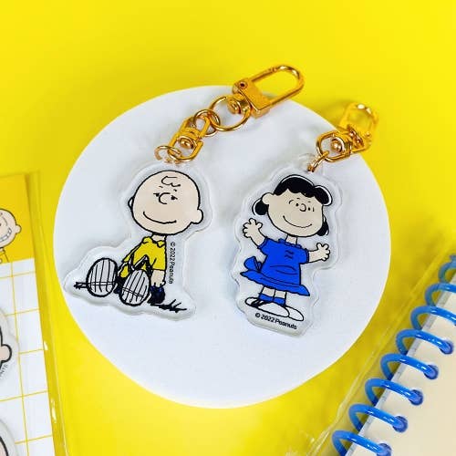 Peanuts • Snoopy & Mystery Acrylic Key Chain Charm