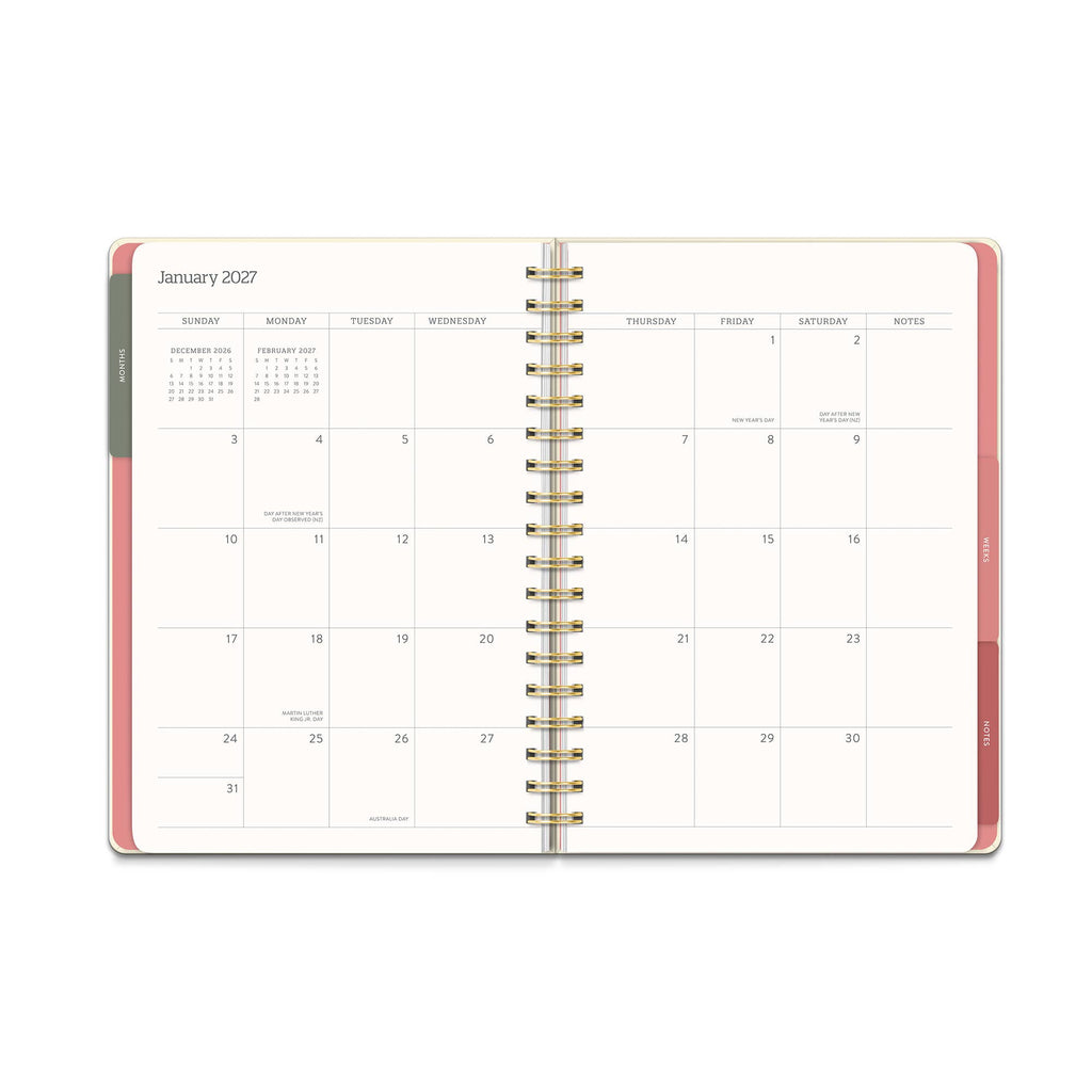 2027 Age of Romance Tri-Tab Planner
