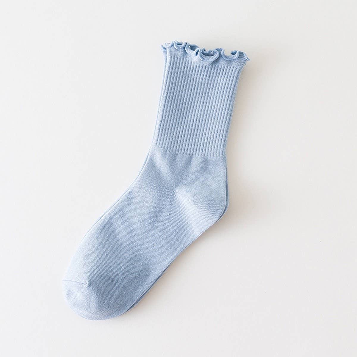 CANDY COLOR PURE COTTON EDGE SOCKS