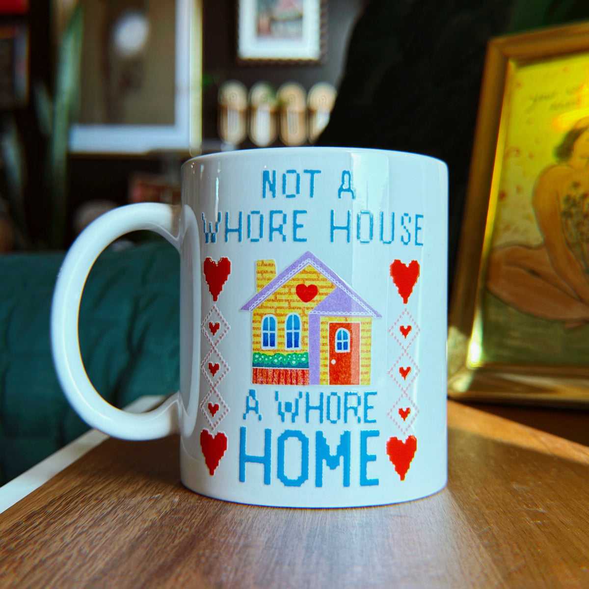 Chaos Magic Studio • "A Whore Home" Ceramic Mug